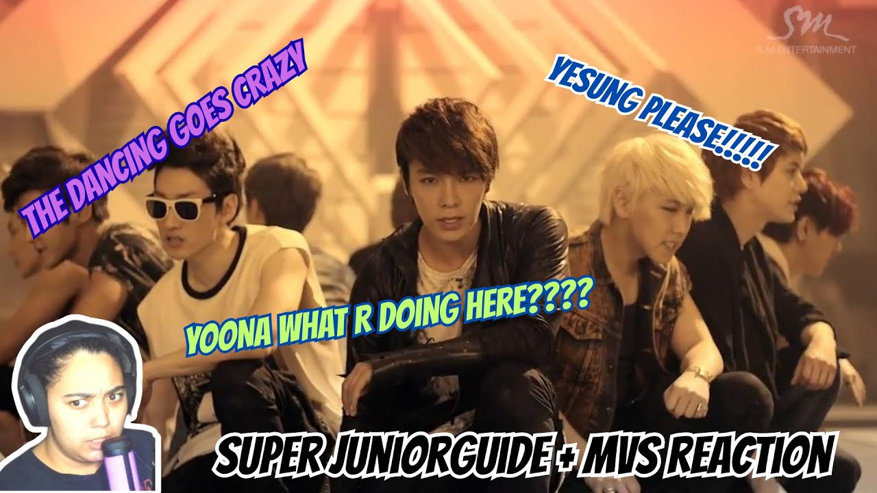 Super Junior Guide + MVs Reaction
