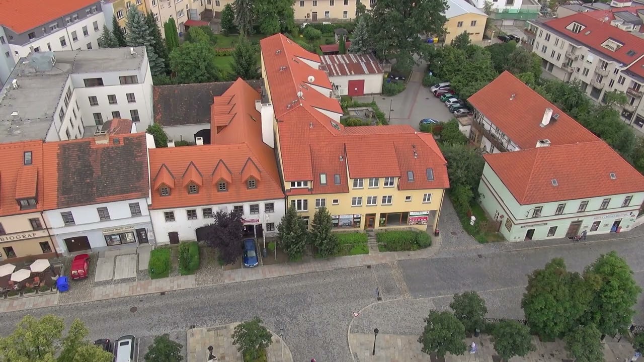 Písek potřetí centrum a na věži kostela,13.7.2012, 4K 50p