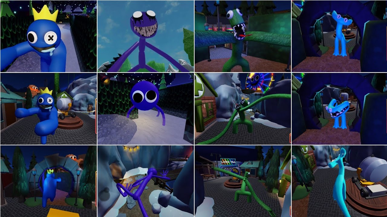 RAINBOW FRIENDS CHAPTER 2 ALL JUMPSCARES robloxjumpscare