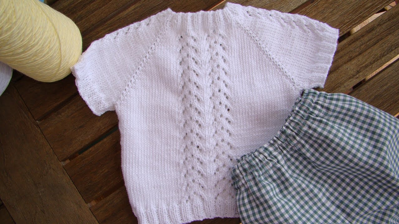 JERSEY DE BEBÉ GUILLE BABY JERSEY ESPAÑOL- ENGLISH PATTERN