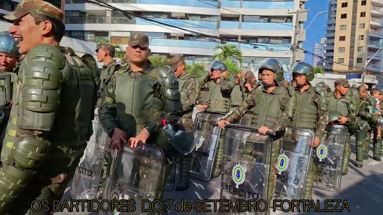 AQUI os bastidores  do 7 de setembro em Fortaleza 2025 