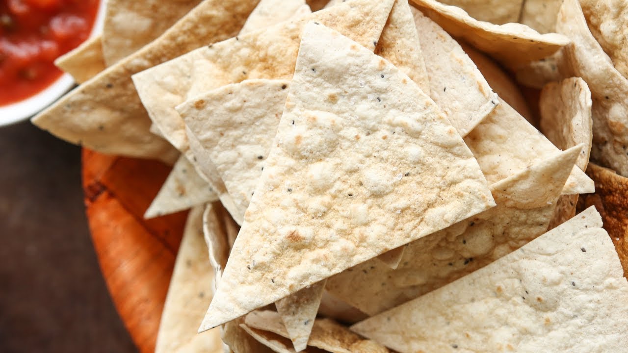 Homemade Low Carb Tortilla Chips Recipe In 2 Minutes
