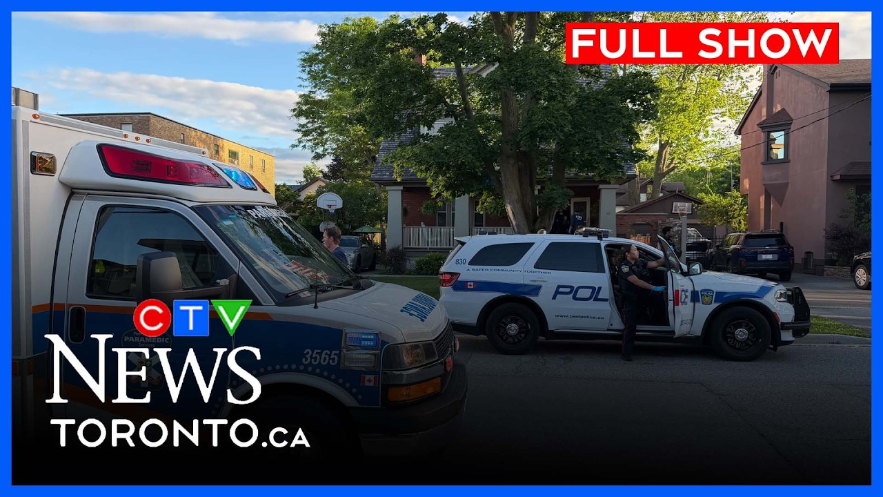 Полиция региона Пил расследует двойное убийство в Миссиссоге | CTV News Toronto в шесть часов, 19...