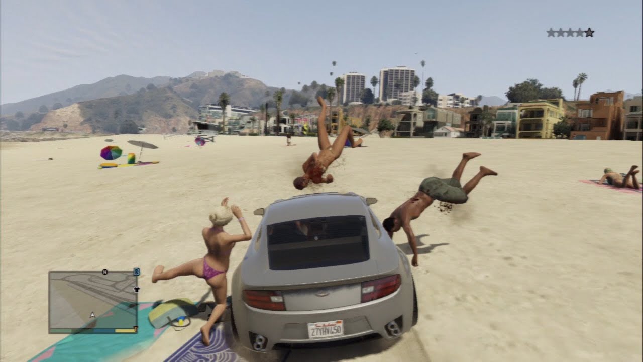 【GTA5】人を轢き殺す