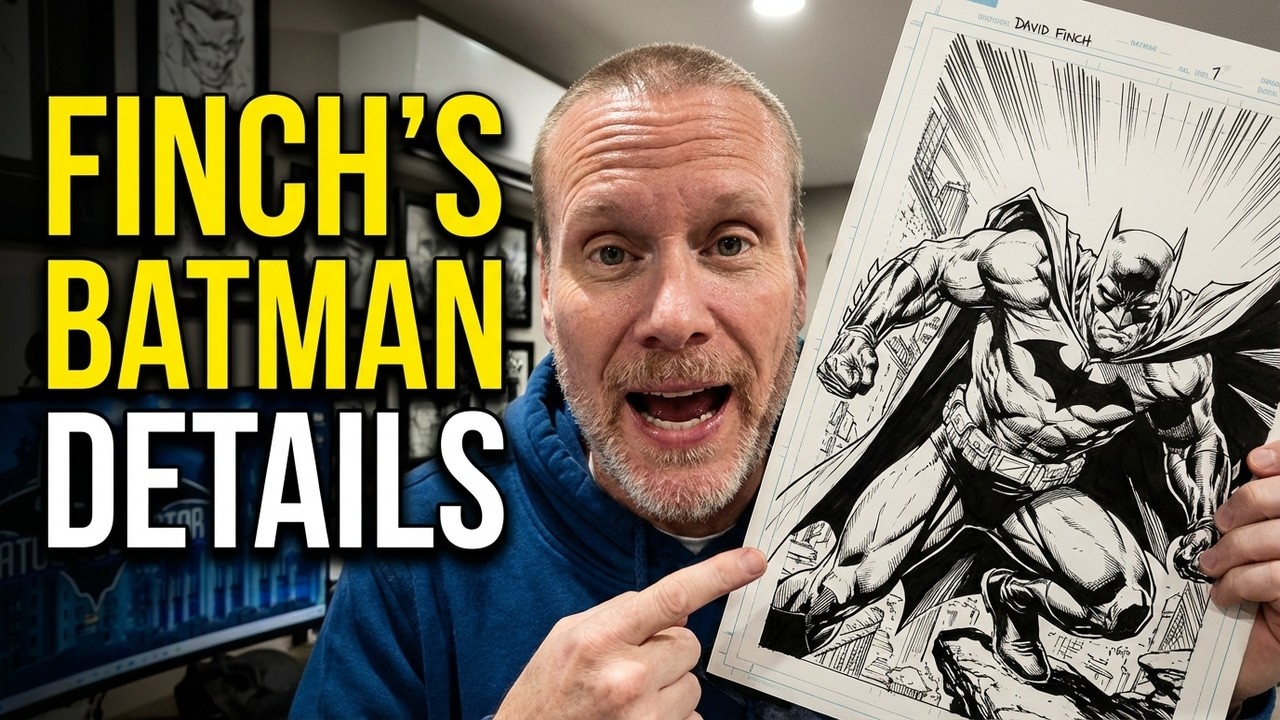 What Makes David Finch's Batman Art Unique and Coveted
