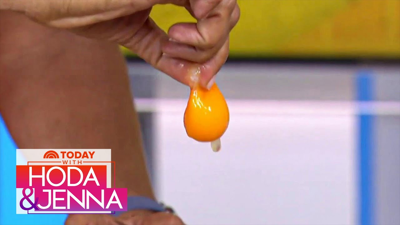 Watch Hoda and Jenna try to separate egg yolks