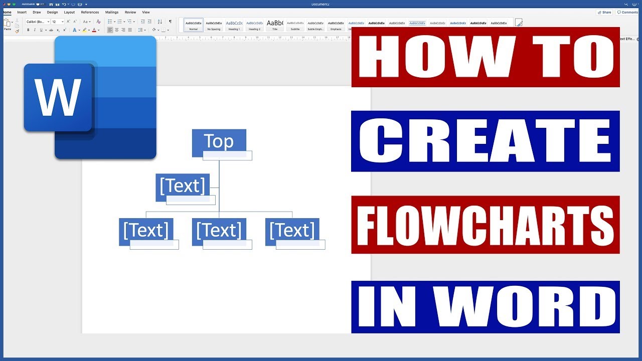 How to create a Flow Chart in Microsoft Word the right way