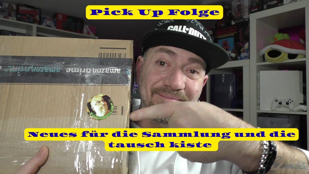 Pick Up Folge : neues für die Sammlung ,und wir mache das packet von Tobi auf  #flohmarkt #retro