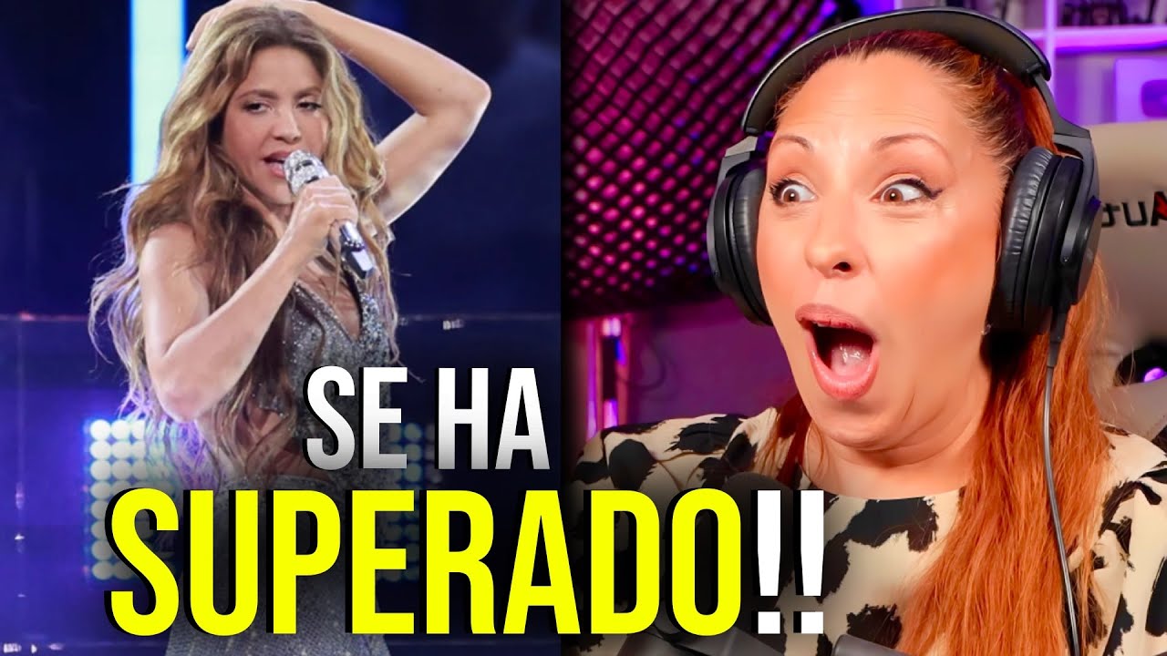 SHAKIRA ENLOQUECE A TODOS EN SU SHOW DURANTE LA COPA AMÉRICA | Vocal Coach reaction & analysis