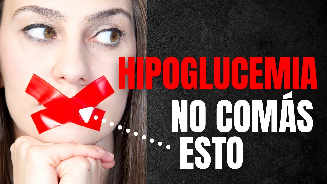 🤯NO COMAS esto si TIENES HIPOGLUCEMIA #short #shorts