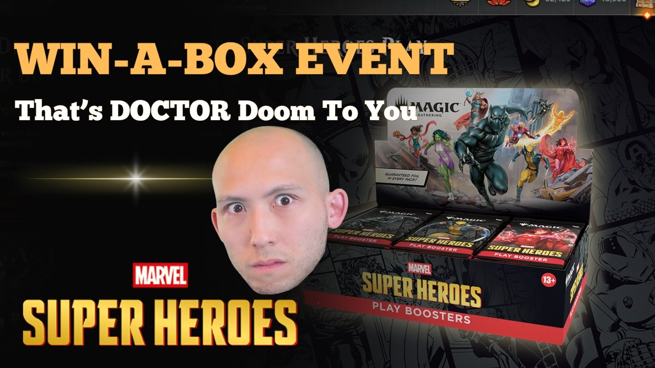 That's DOCTOR Doom To You | Arena Win-A-Box Event | Marvel Super Heroes Sealed | MTG Arena