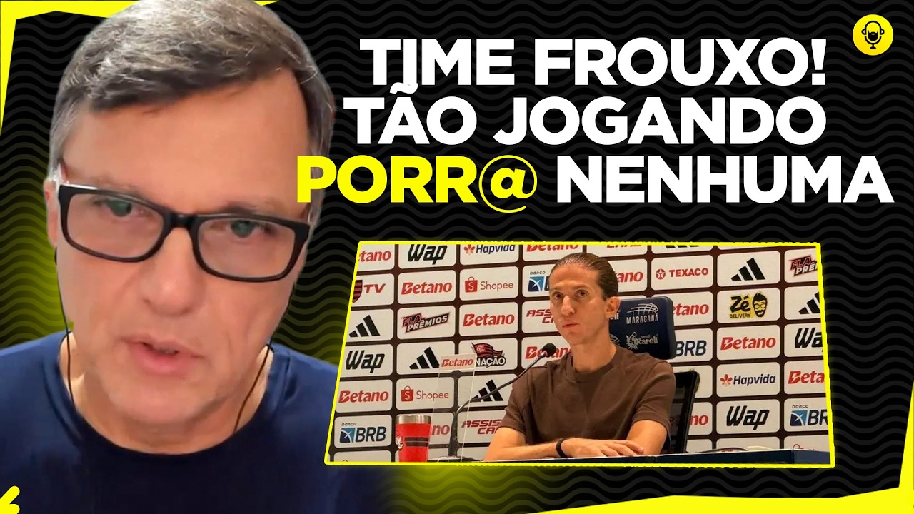 MAURO CEZAR FICA PUT* COM POSTURA DOS JOGADORES DO FLAMENGO EM 2026