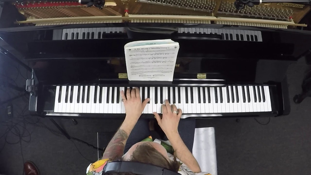 Shuffle Time Blues by Jamey Aebersold (Piano Cover) - from The Van Tuyl Music Foundation