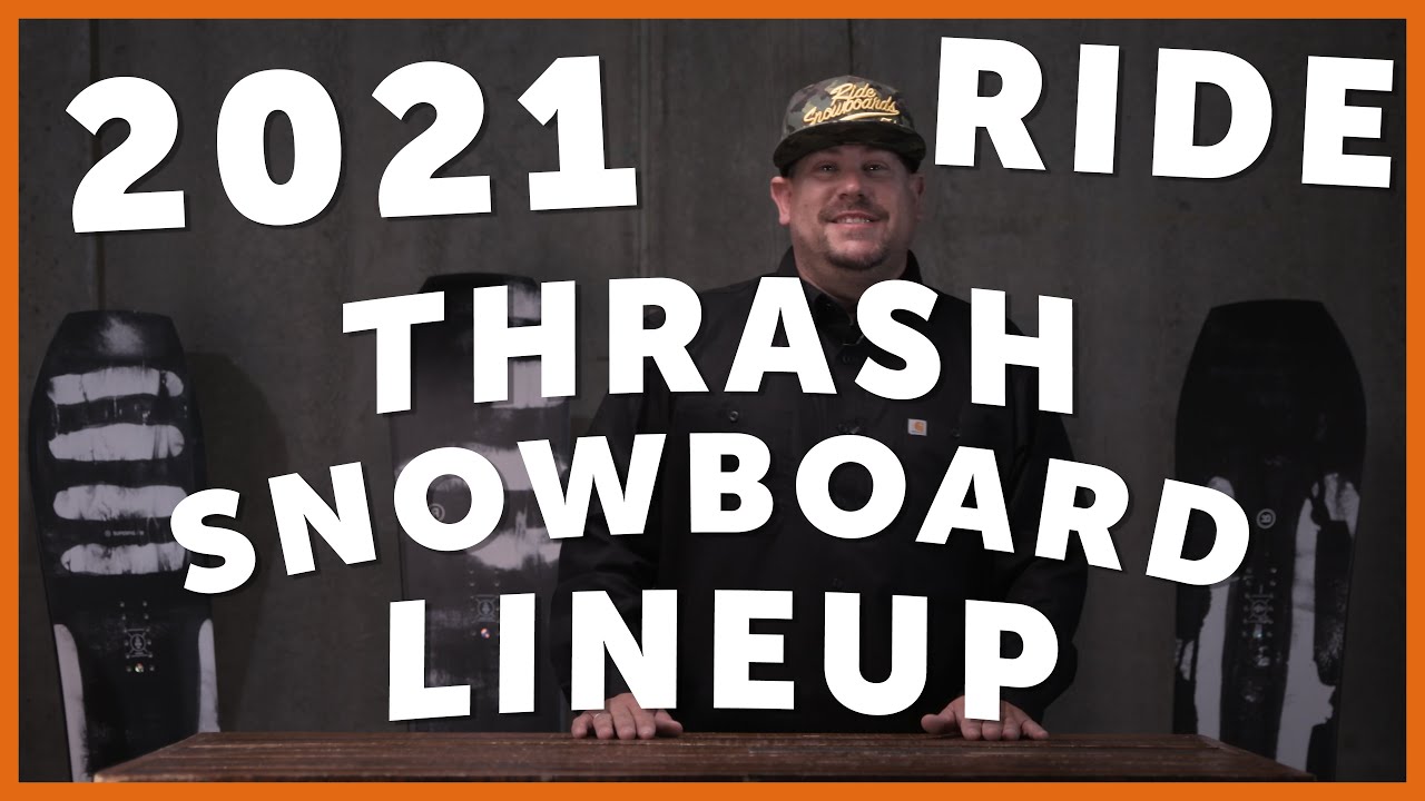 2021 Ride Thrash (Pig) Snowboard Series