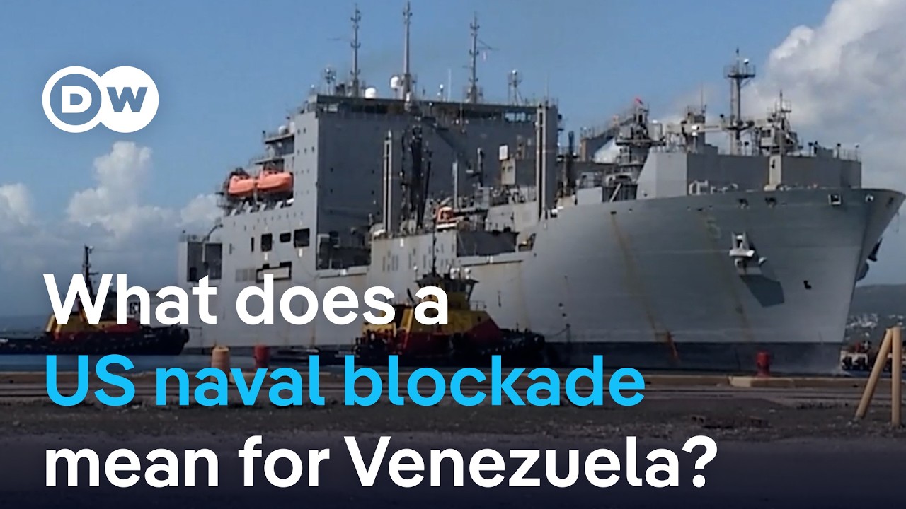 What effect will the US blockade of oil tankers have on Venezuela? |&nbsp;DW News