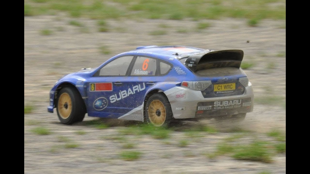 NEW 1:9 Kyosho DRX Subaru Impreza Nitro Test Run