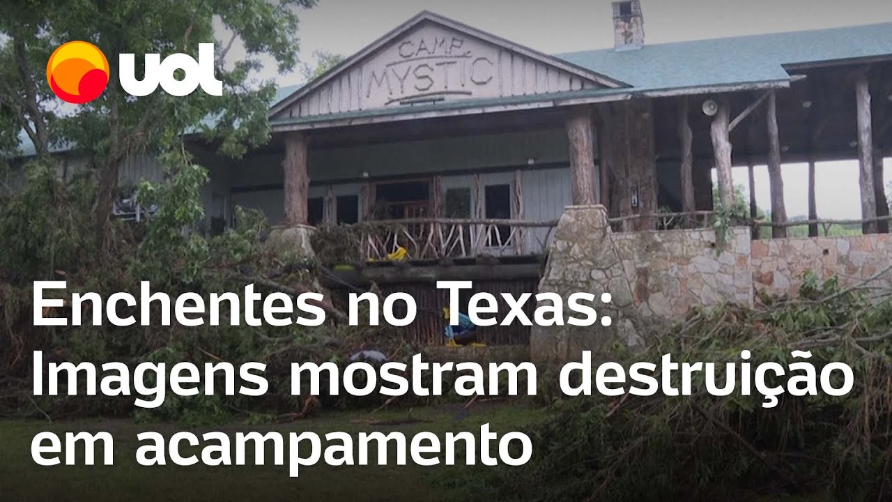 Enchentes no Texas: Imagens mostram buscas em acampamento onde meninas desapareceram