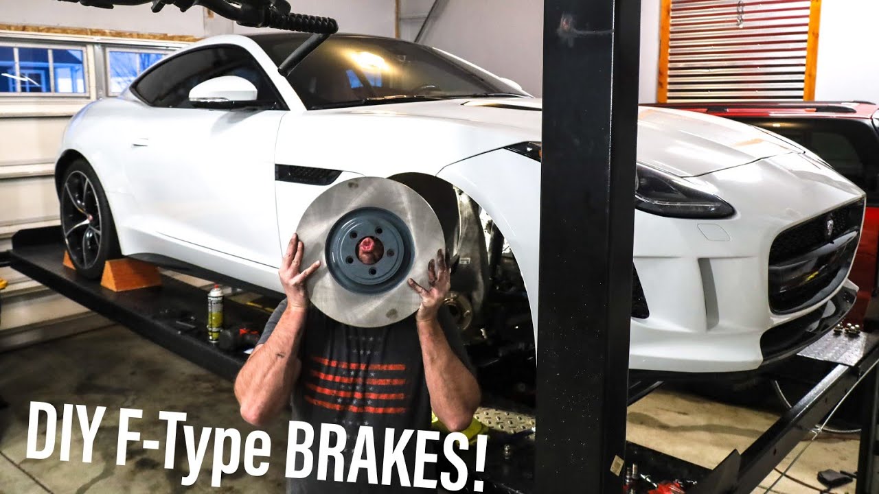 Brake Rotors and Pads Jaguar F-type R