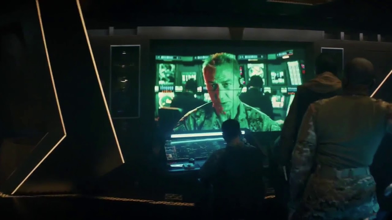 Military fires oxygen destroyer at Godzilla full scene..