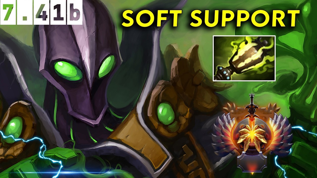 Rubick Immortal Soft Support - Dota 2 Patch 7.41b Pro Pub Gameplay