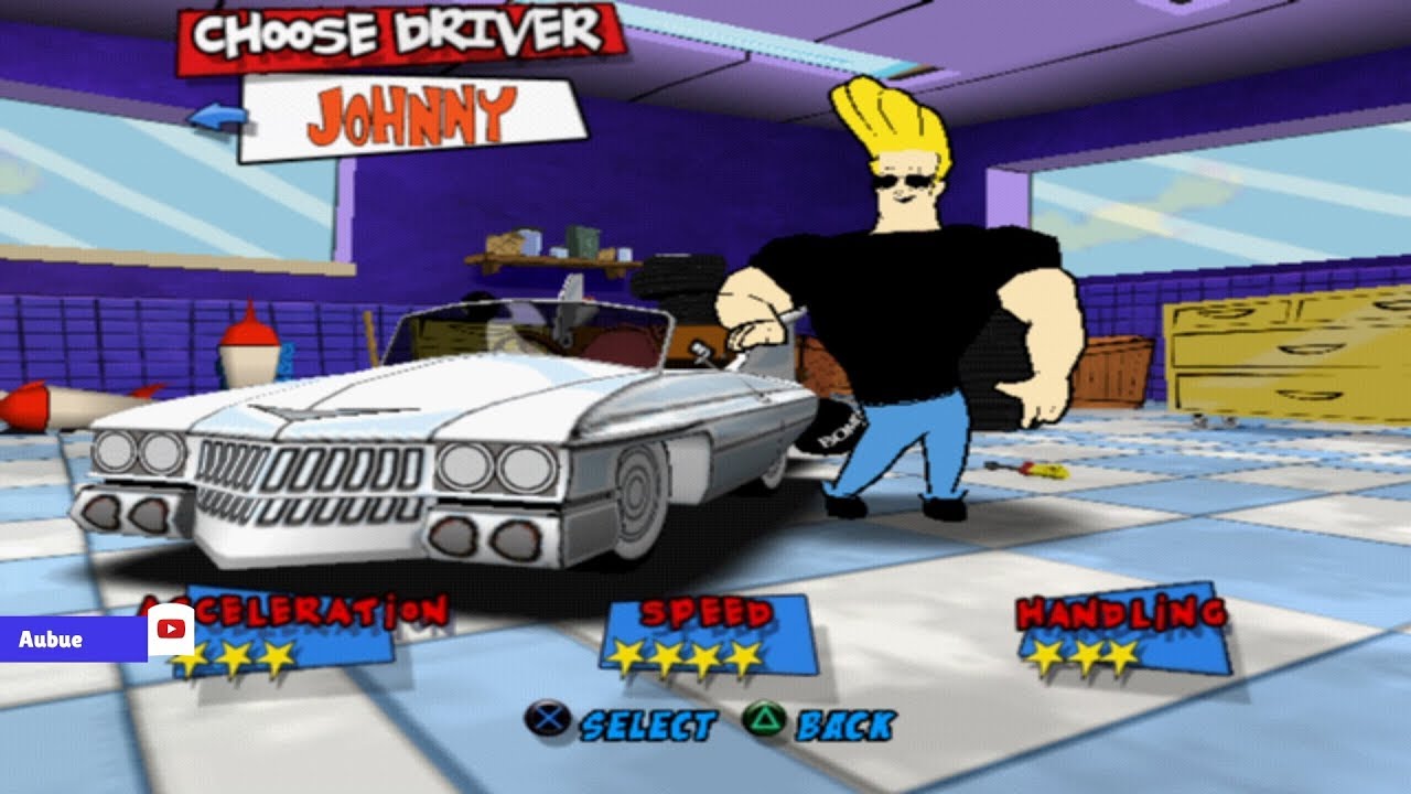 Cartoon Network Racing Все персонажи [PS2]