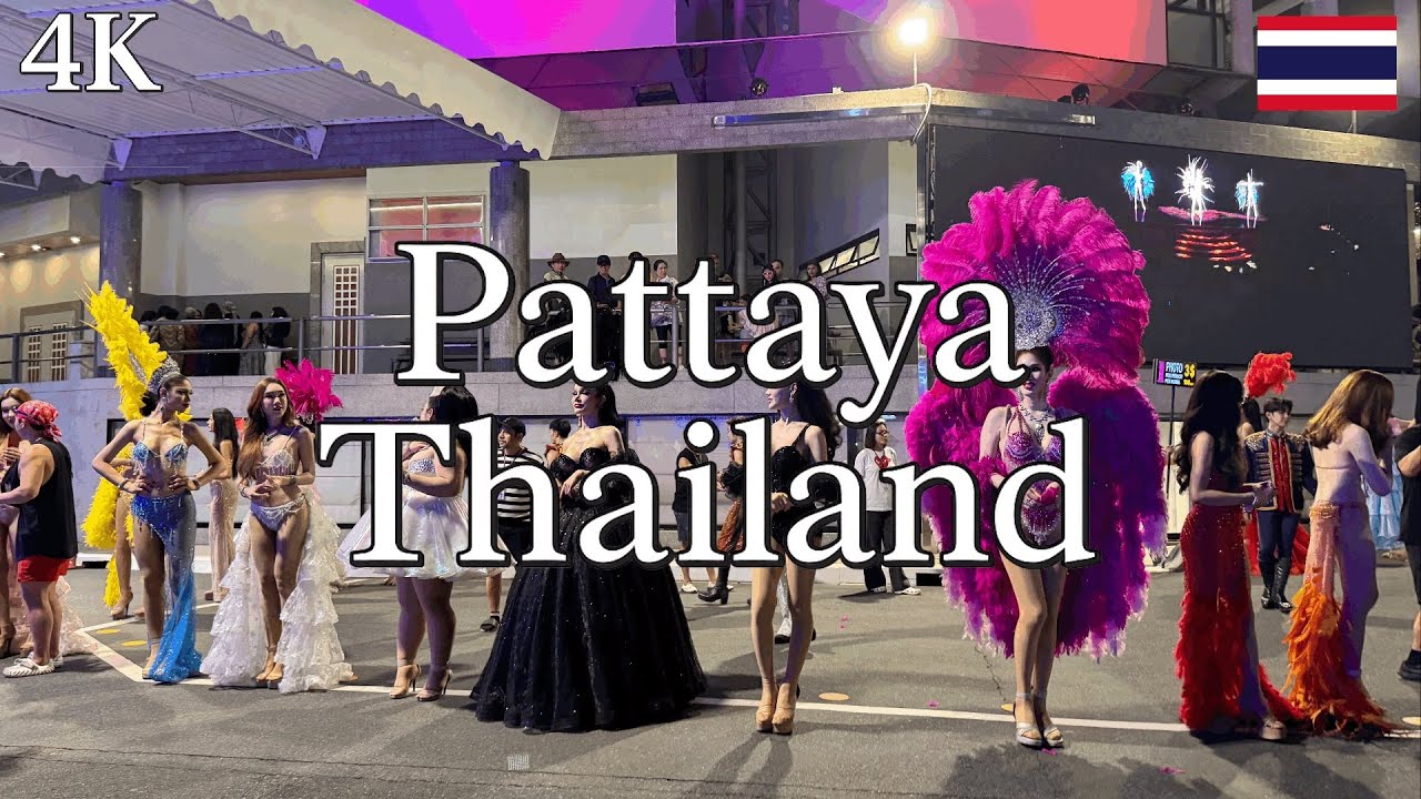 Такая красота после шоу! 😍 Леди-бой королевы шоу Альказар в Паттайе 🇹🇭 | Таиланд 4K