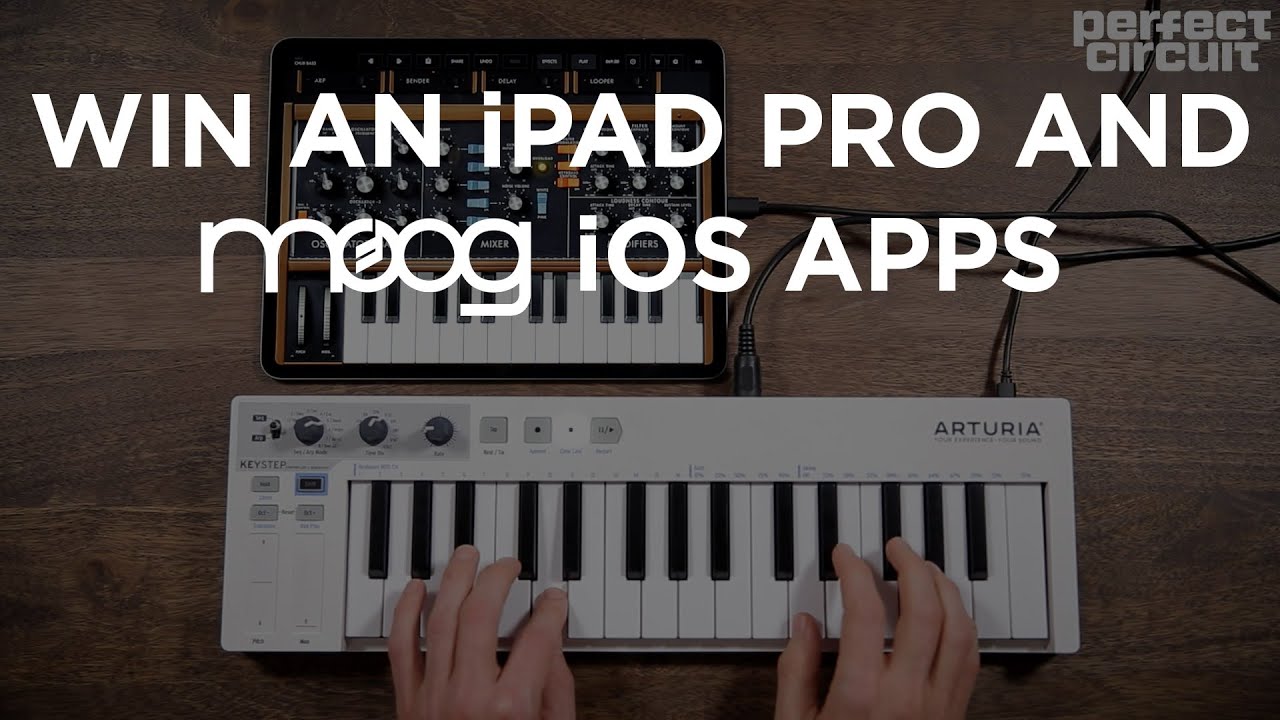 Moog Minimoog Model D iOS App + iPad Pro Giveaway!