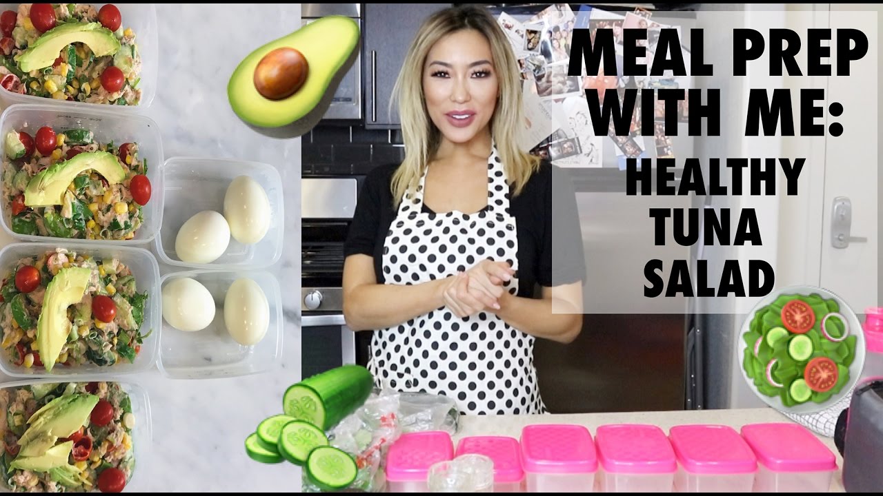 Meal Prep With Me: Healthy Tuna Salad + GIVEAWAY!! | Arika Sato