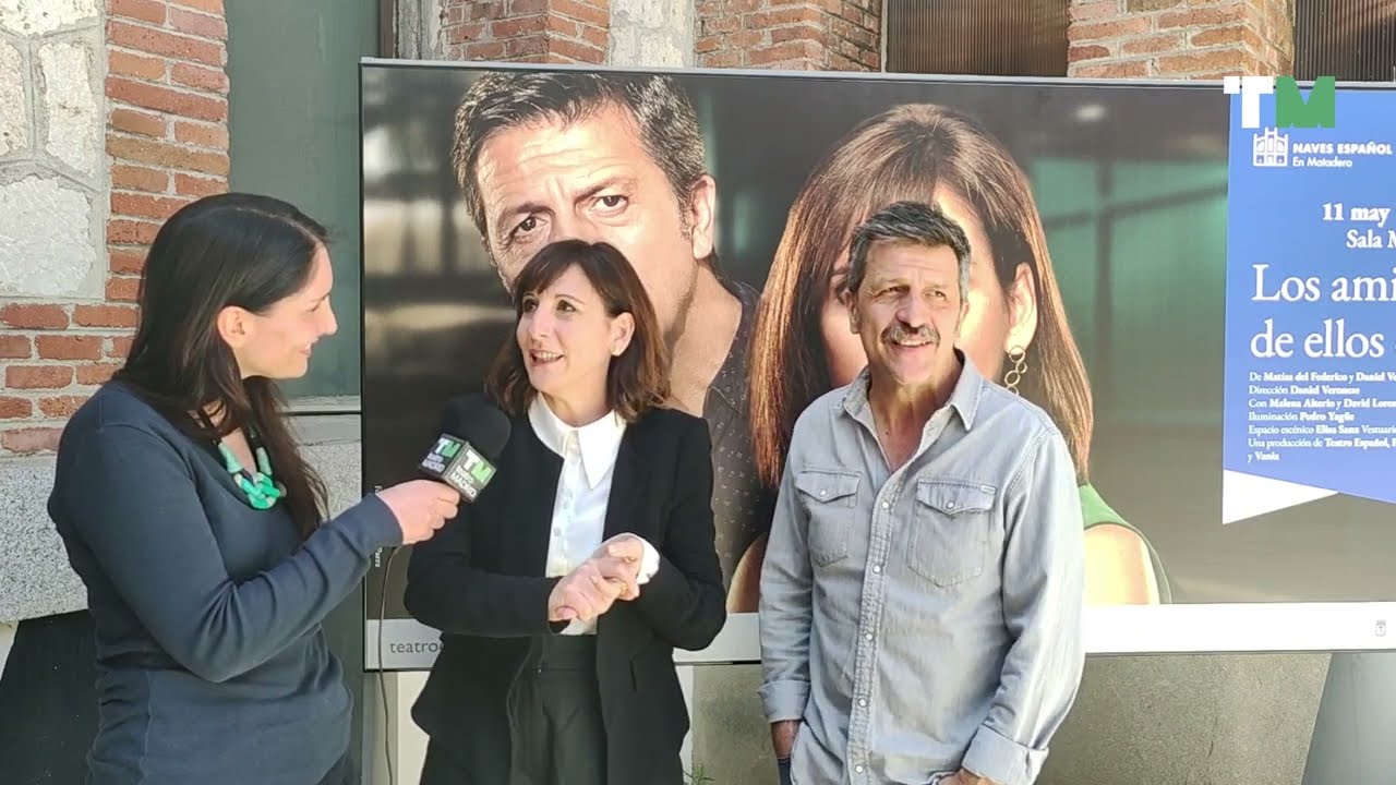 Los amigos de ellos dos - Entrevista a Malena Alterio y David Lorente - TEATRO MADRID