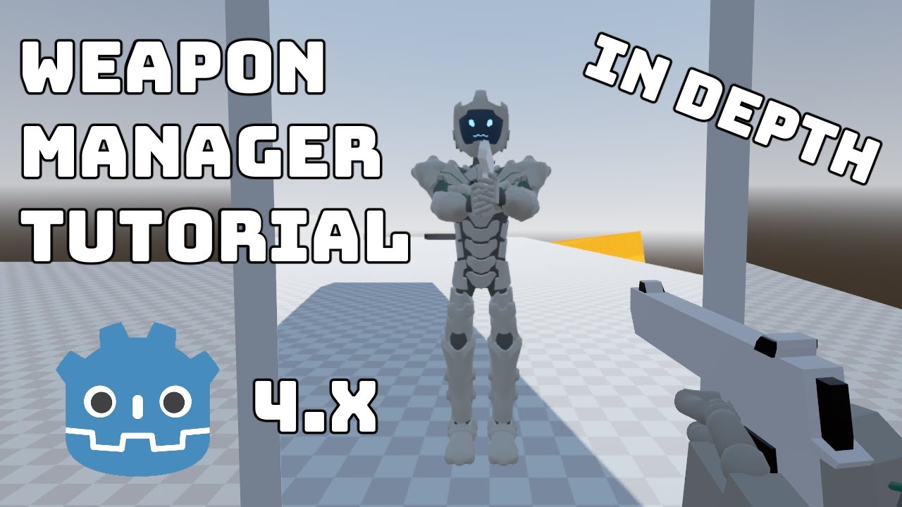 Godot Modular Weapon System Tutorial | Weapon Manager & Resource Setup - FPS Controller Series