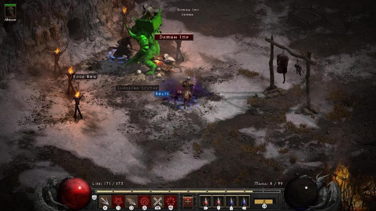 Diablo II: Resurrected - Reign of the Warlock - Travel Through The Land of Ice and Snow