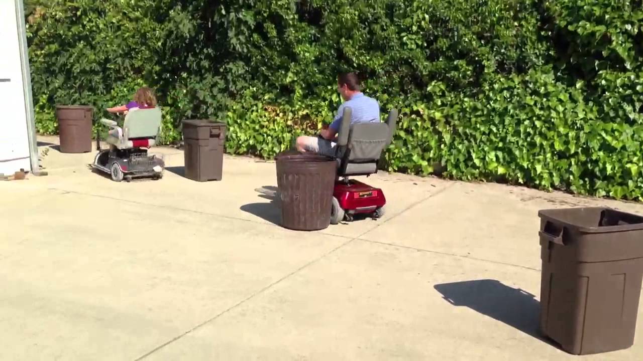 Mother's Day in the 909 -- Scooter Racing!