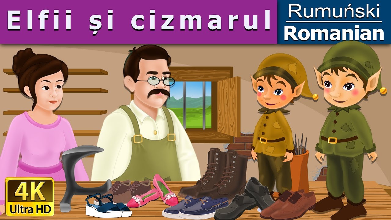 Elfii și cizmarul | The Elves and Shoe Maker in Romana | @RomanianFairyTales
