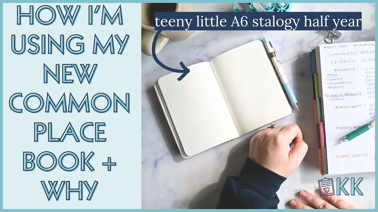 What's Inside my Commonplace Book A6 Stalogy Pocket Notebook for Reference Notes Formula 1 Journal