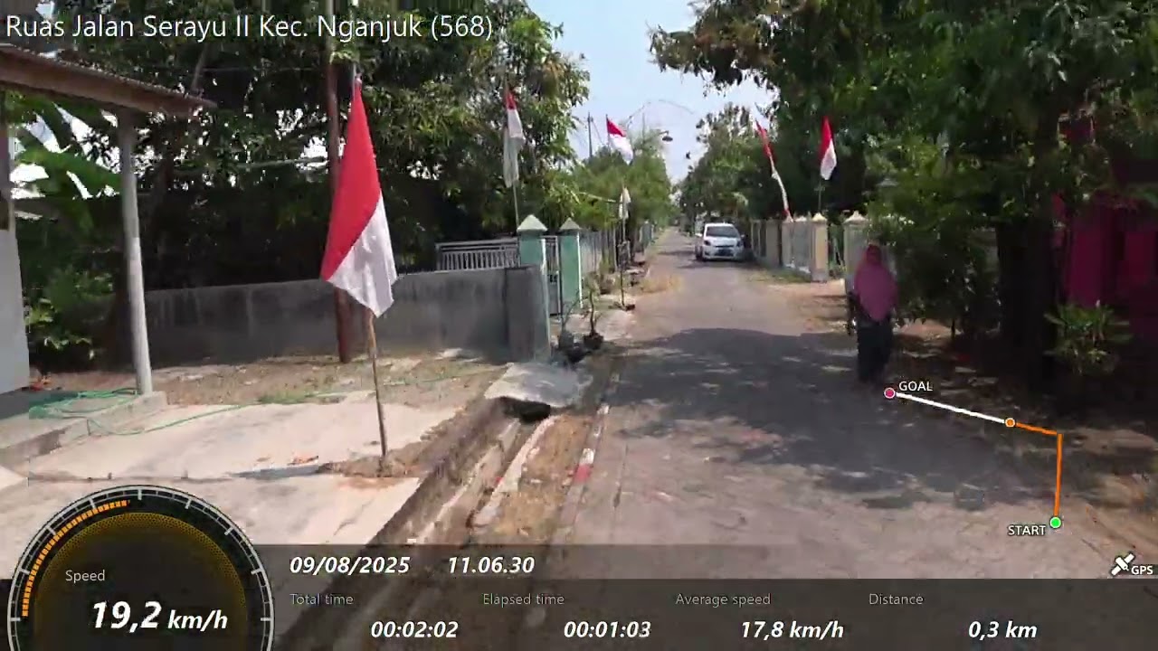 Ruas Jalan Serayu II Kec  Nganjuk (568)