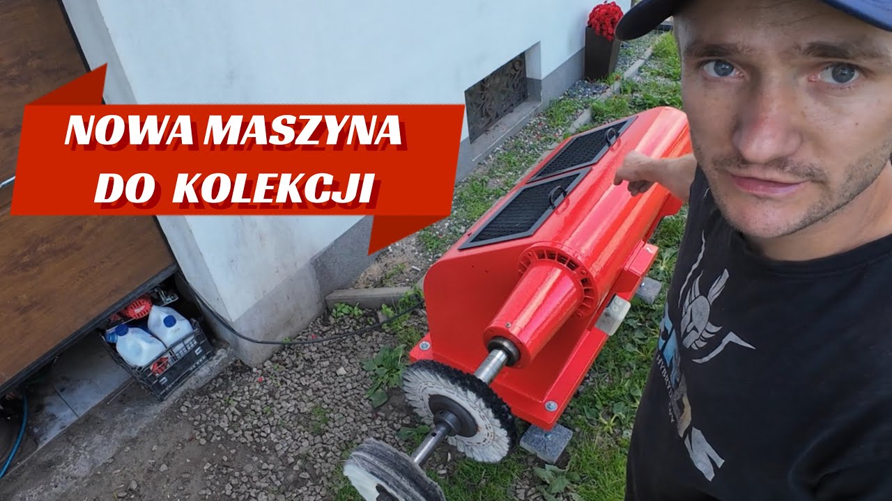 NOWA MASZYNA DO KOLEKCJI, ROZWÓJ FIRMY CAŁY CZAS
