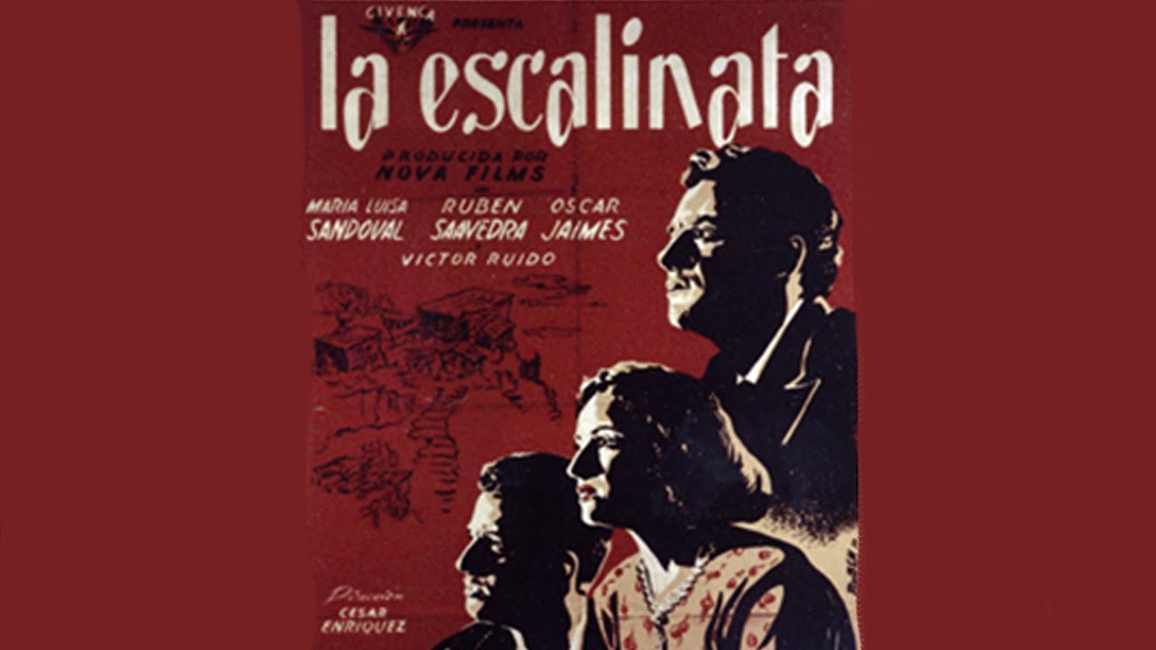 María Luisa Sandoval | Oscar Jaimes | Rubén Saavedra | La Escalinata | 1949