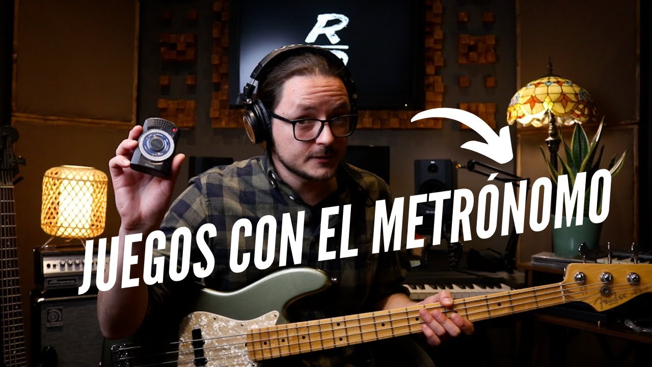 El METRÓNOMO como un JUEGO - Un ejercicio para incluir en la RUTINA DE ESTUDIO con el BAJO