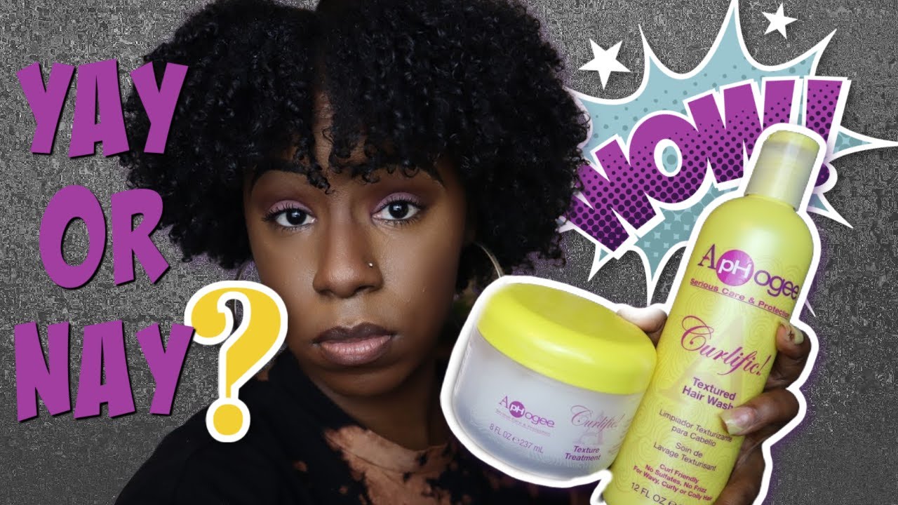 Aphogee Curlific Shampoo & Texture Treatment|First Impression & Review
