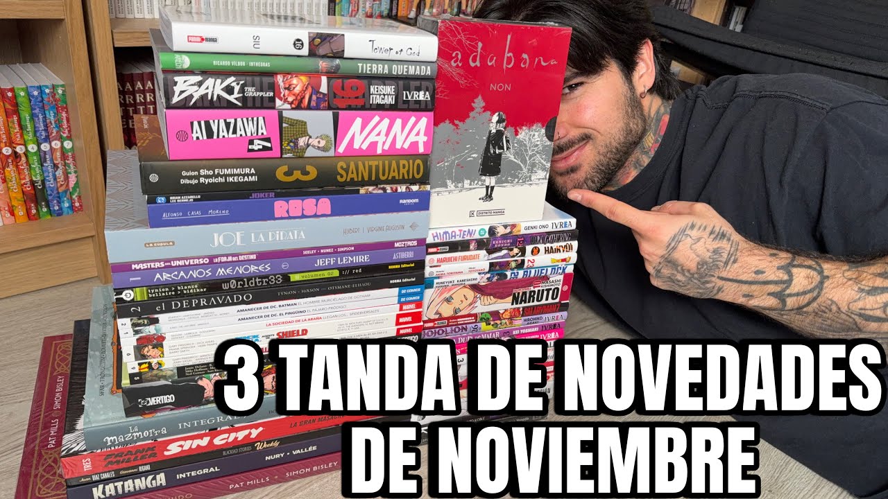 3ª TANDA DE NOVEDADES DE NOVIEMBRE | WEEKLY, PACK ADABANA, SHADE, YUUAN NO KANATA, ARCANOS MENORES