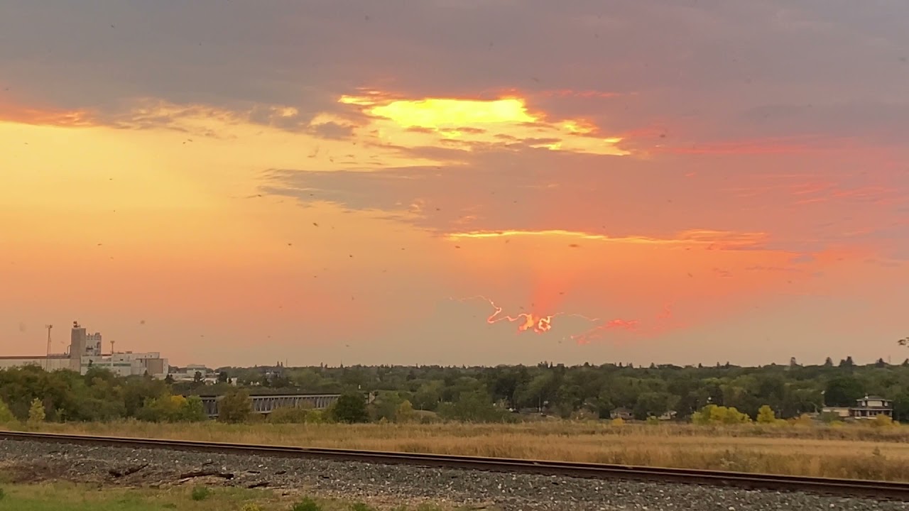Stunning and Beautiful Sunset View in the evening | Saskatoon | Saskatchewan | Canada