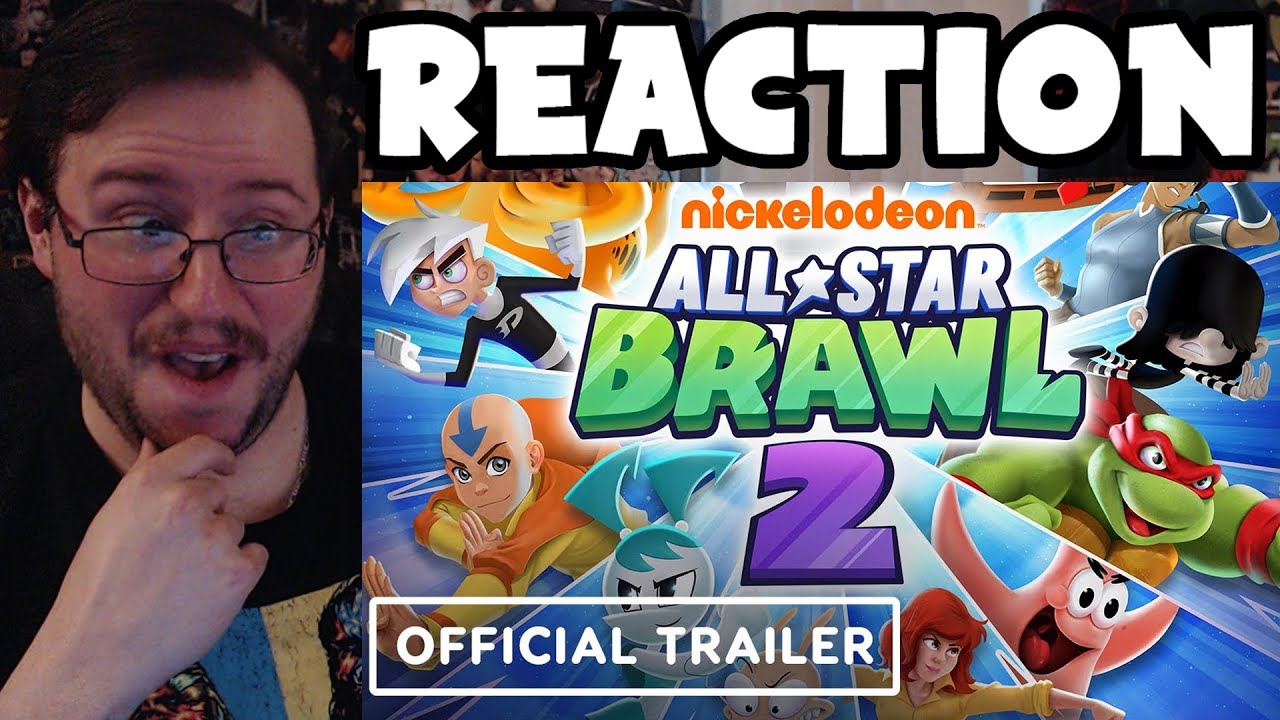 РЕАКЦИЯ Gor на трейлер анонса Nickelodeon All-Star Brawl 2 (О НЕТ, ОН ТАКОЙ ГОРЯЧИЙ!!!)