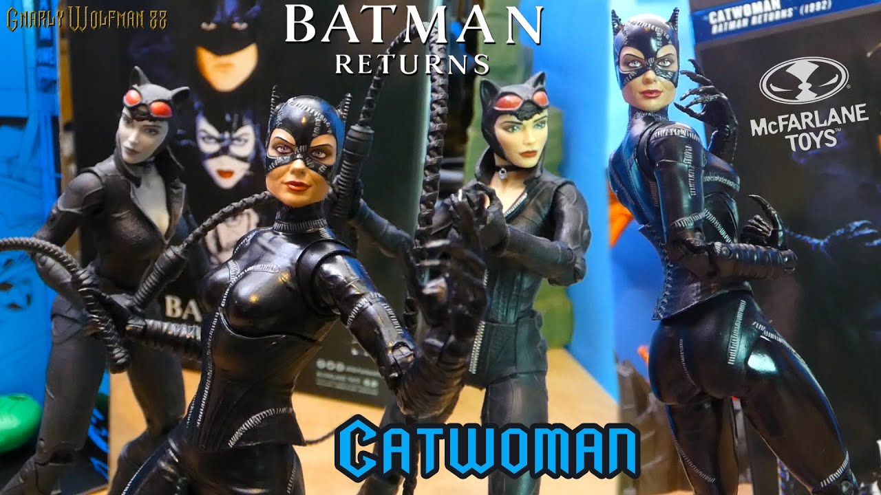 Обзор фигурки Женщины-кошки McFarlane DC Multiverse BATMAN RETURNS