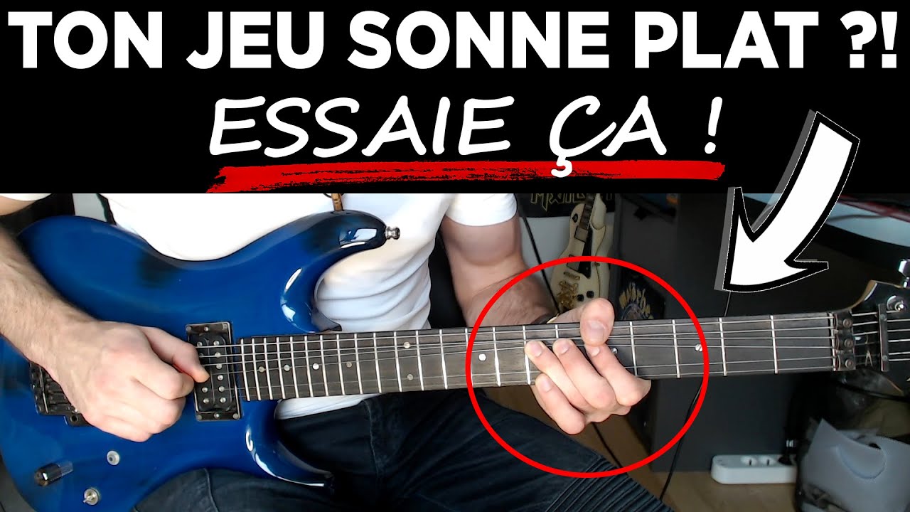 COMMENT AVOIR UN PHRASÉ DE FOU À LA GUITARE !