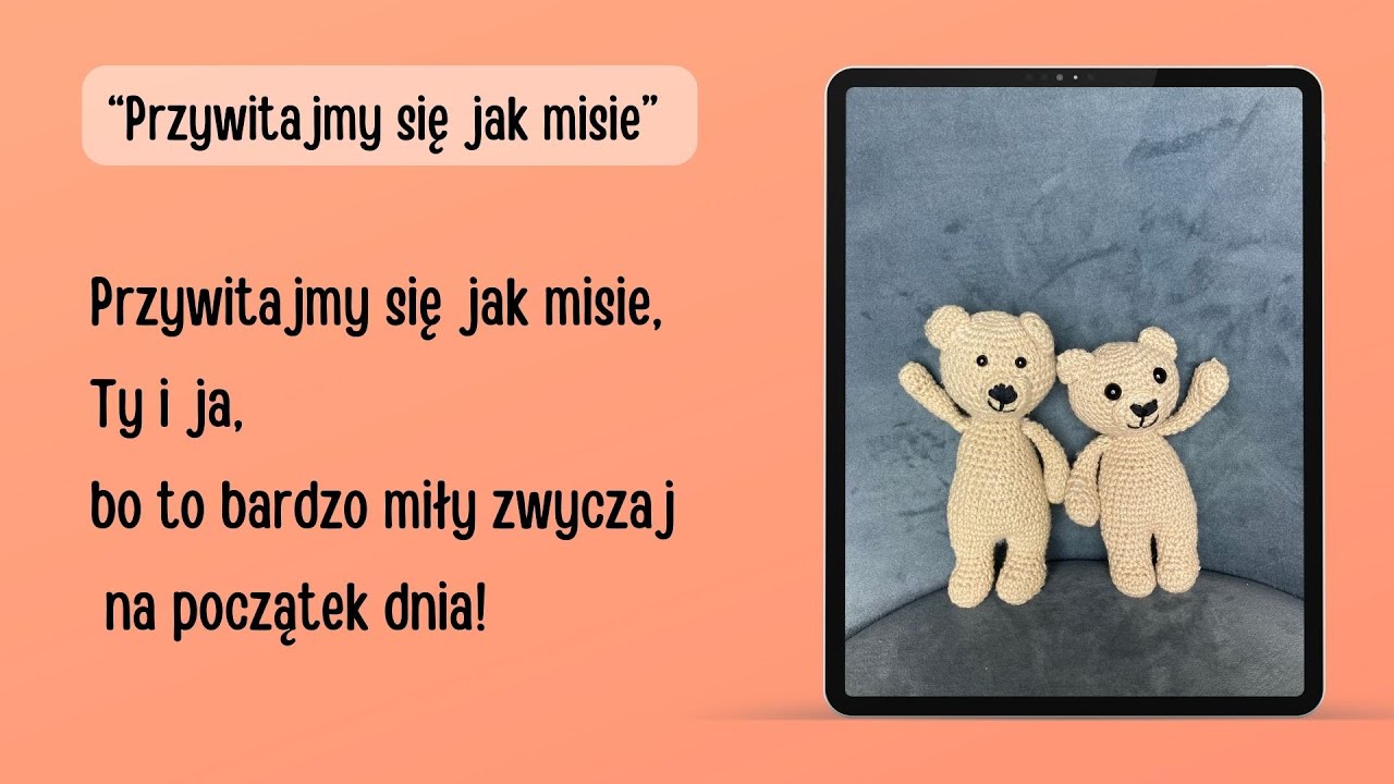 Rytmisiowe Piosenki | 🧸PRZYWITAJMY SIĘ JAK MISIE🧸 | Piosenka dla dzieci