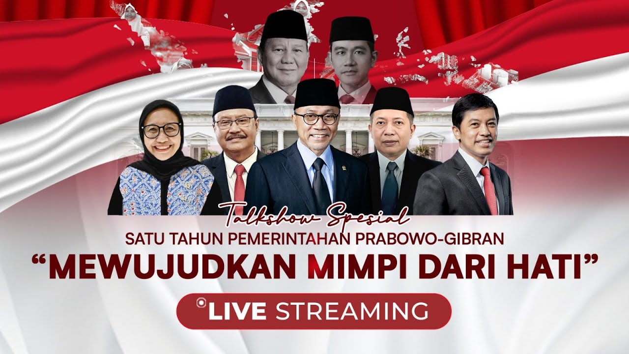 [LIVE] Satu Tahun Pemerintahan Prabowo-GIbran: Mewujudkan Mimpi dari Hati | Talkshow Spesial tvOne