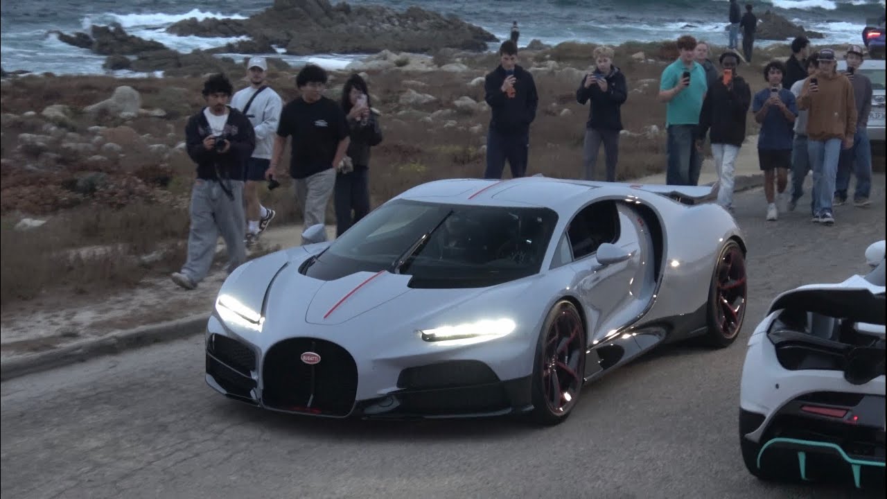 New Bugatti Tourbillon Shuts Down 17 Mile, Monterey Car Week Day 1