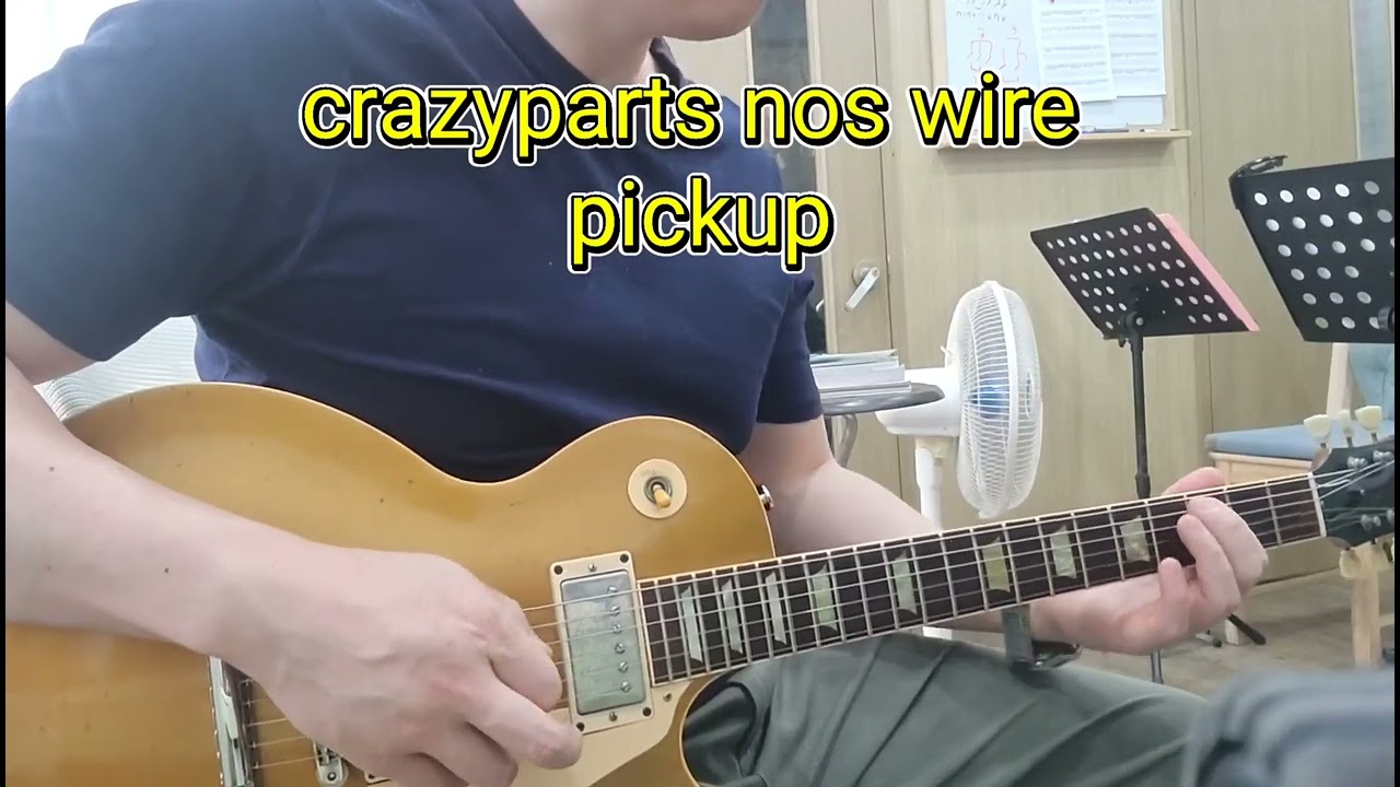 crazyparts nos wire pickup vs duncan sh-11 pickup