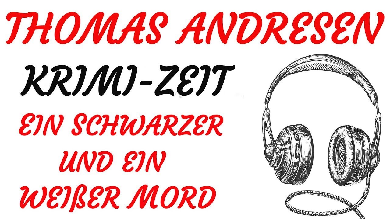 KRIMI Hörspiel - Thomas Andresen - EIN SCHWARZER UND EIN WEIßER MORD (1974)