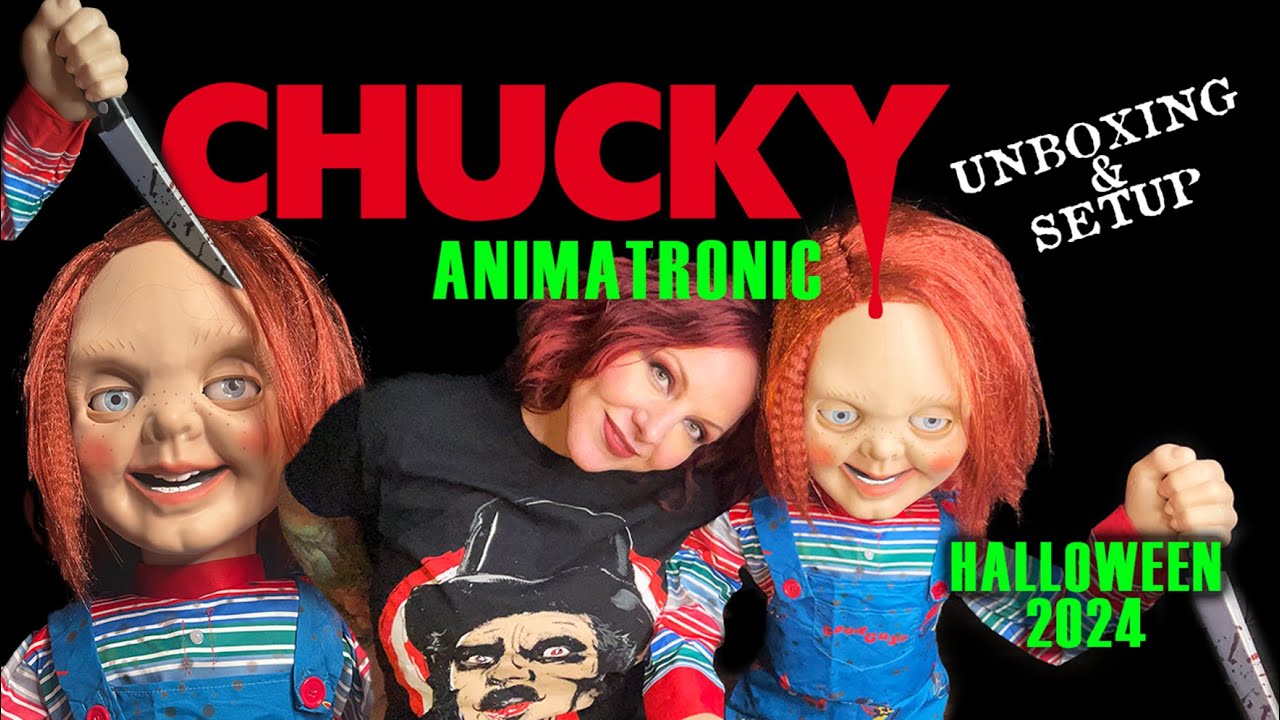 CHUCKY Animatronic Home Depot Halloween 2024 | Unboxing & Setup